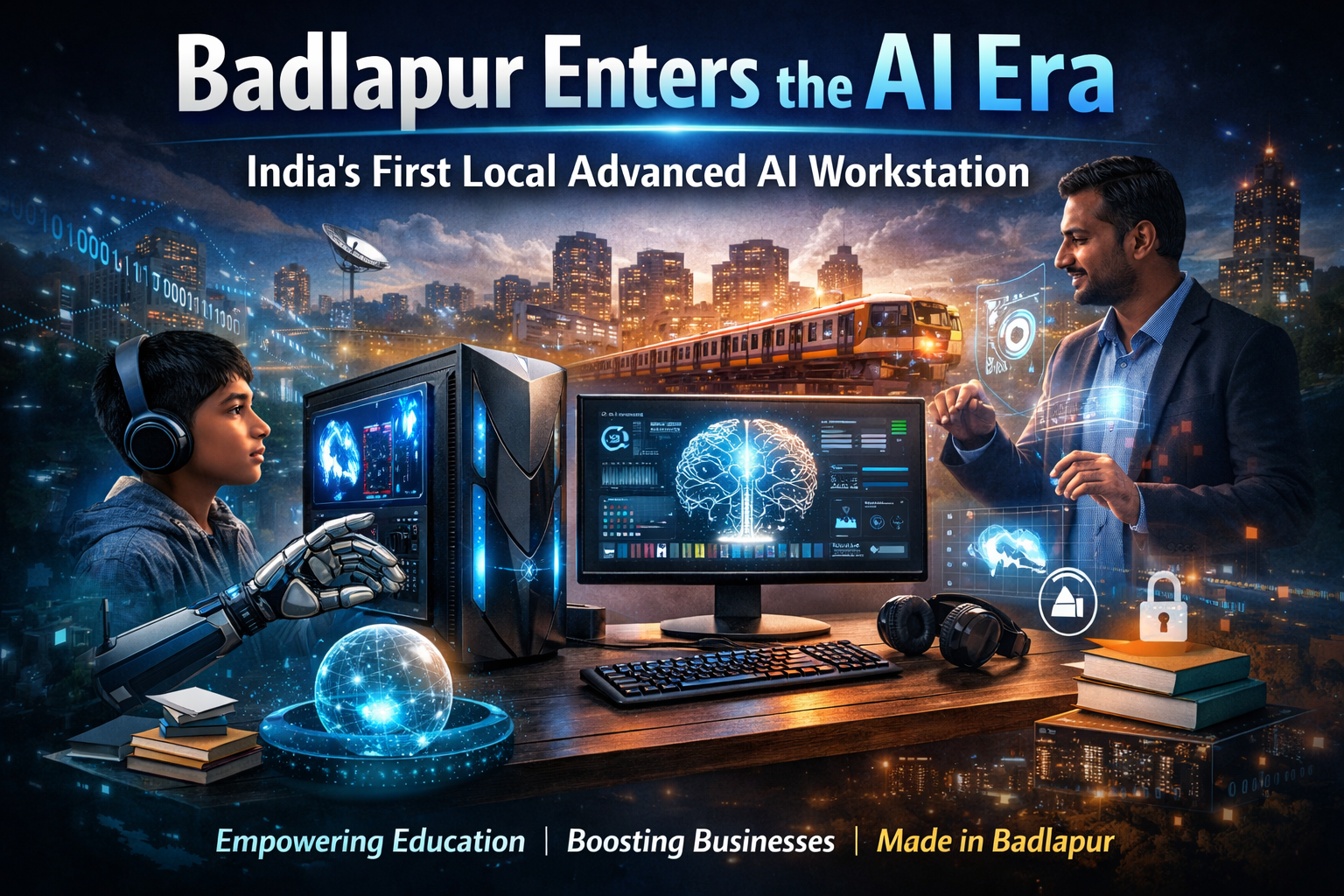 Saah Badlapur's First Ai System